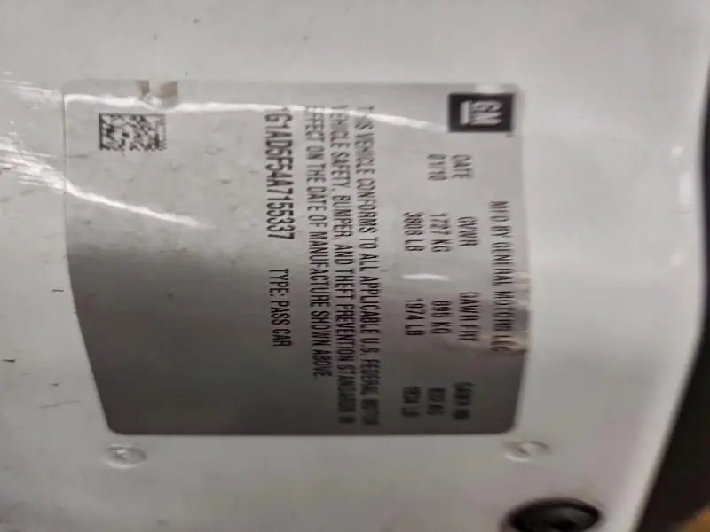 2010 CHEVROLET COBALT 1LT  