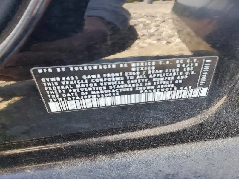2015 VOLKSWAGEN JETTA TDI  