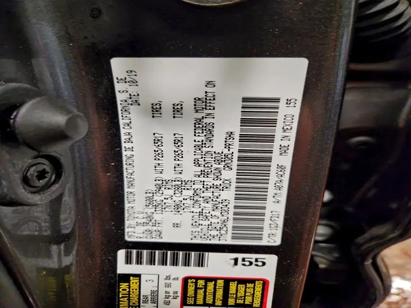 2020 TOYOTA TACOMA DOUBLE CAB  