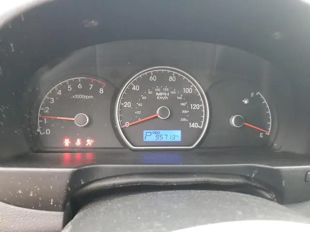 2010 HYUNDAI ELANTRA BLUE  