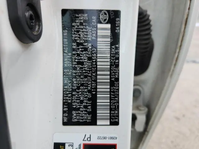 2014 TOYOTA CAMRY L  