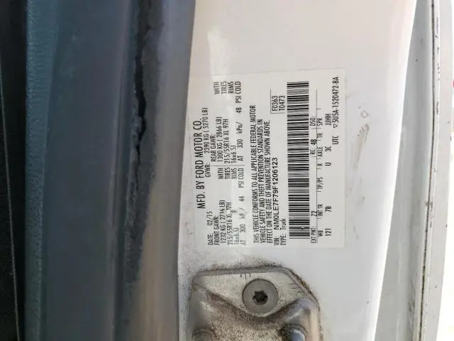 2015 FORD TRANSIT CONNECT XLT  