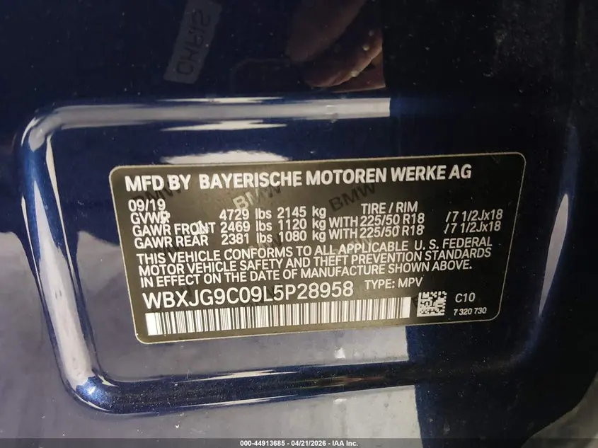 2020 BMW X1 XDRIVE28I