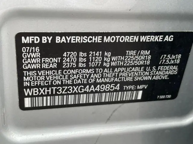 2016 BMW X1 XDRIVE28I