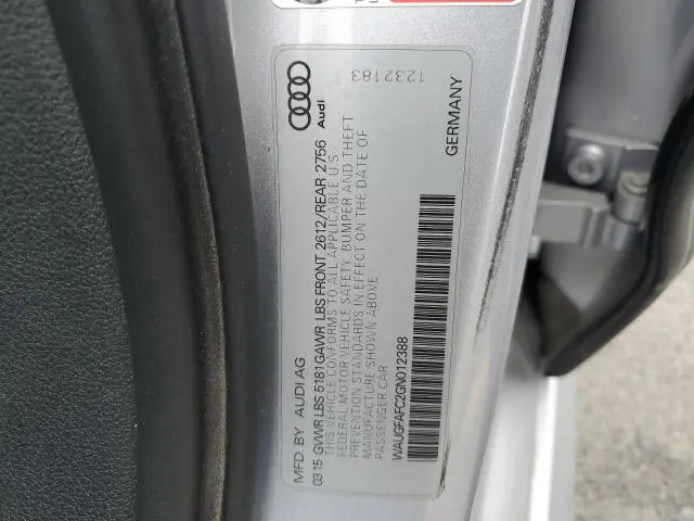 2016 AUDI A6 PREMIUM PLUS  