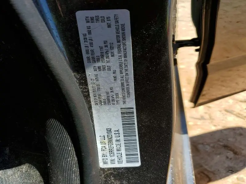 2022 RAM 1500 BIG HORN  