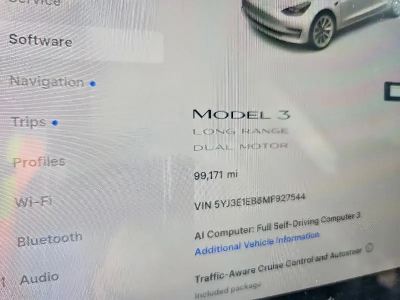 2021 TESLA MODEL 3   
