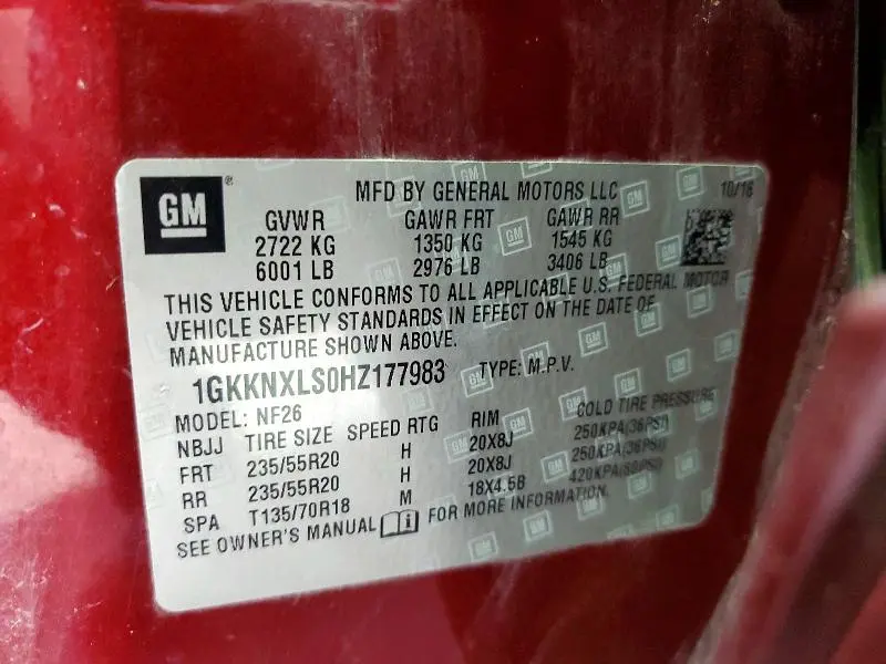 2017 GMC ACADIA DENALI  