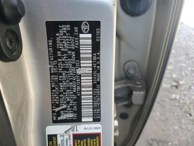 2015 TOYOTA AVALON XLE  