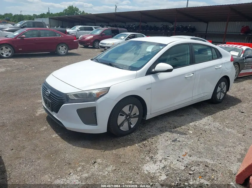 2018 HYUNDAI IONIQ HYBRID BLUE