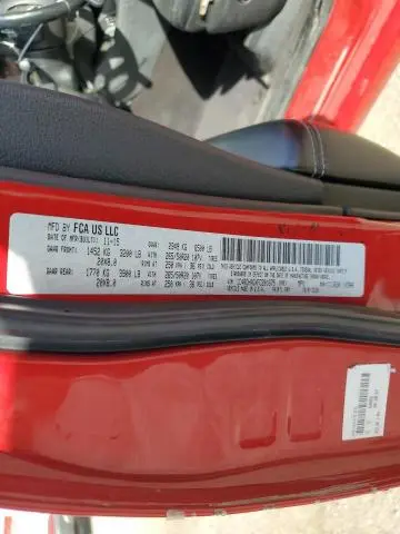 2015 DODGE DURANGO SXT  