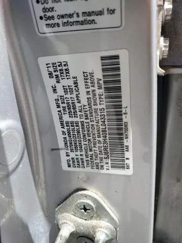 2011 HONDA CR-V SE  