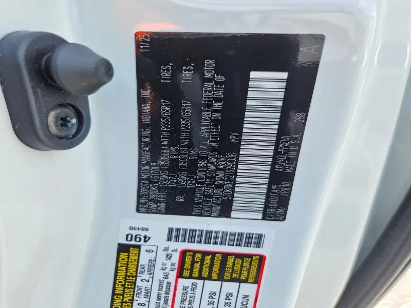 2026 TOYOTA SIENNA LE  