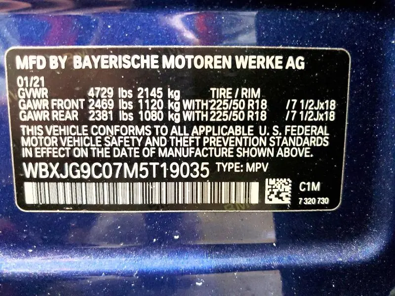 2021 BMW X1 XDRIVE28I  