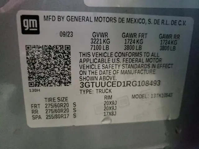 2024 GMC SIERRA K1500 ELEVATION  