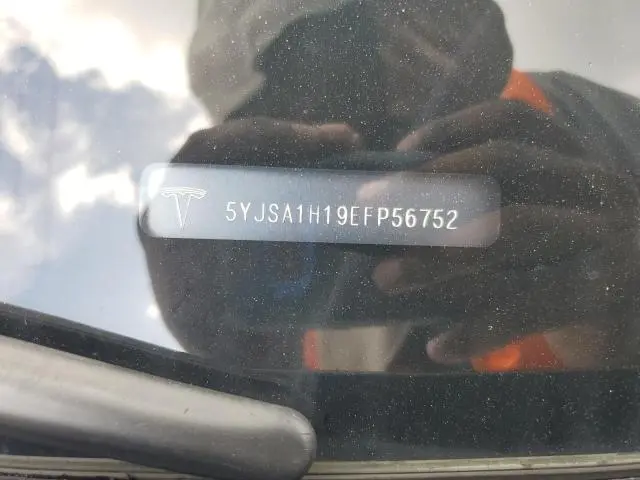 2014 TESLA MODEL S   