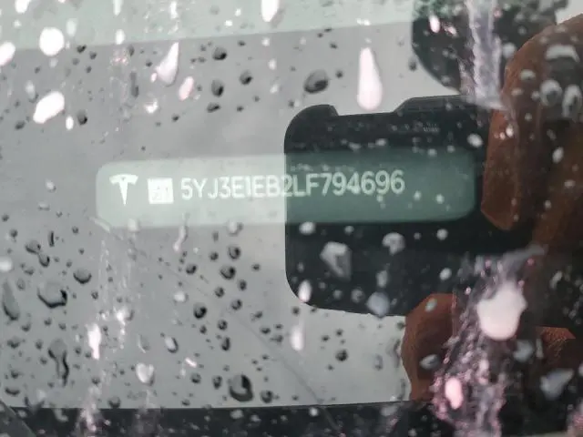 2020 TESLA MODEL 3   