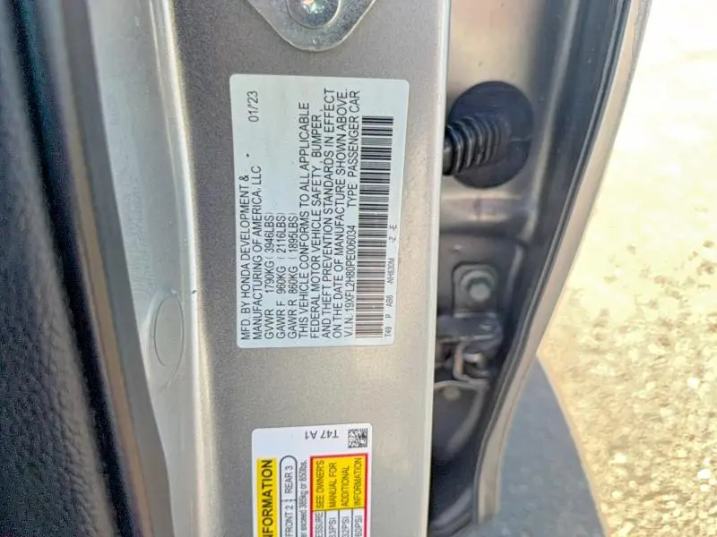 2023 HONDA CIVIC SPORT  