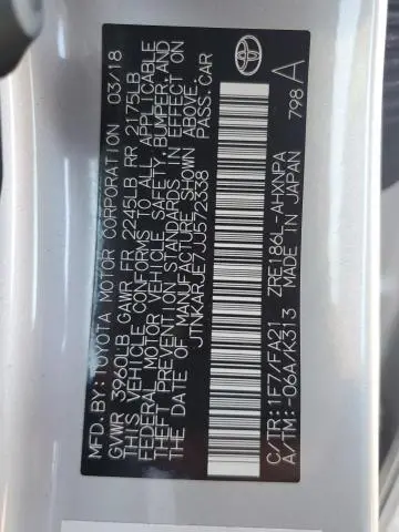 2018 TOYOTA COROLLA IM   