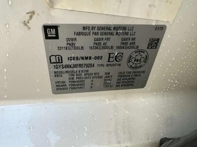 2015 CADILLAC ESCALADE PREMIUM  