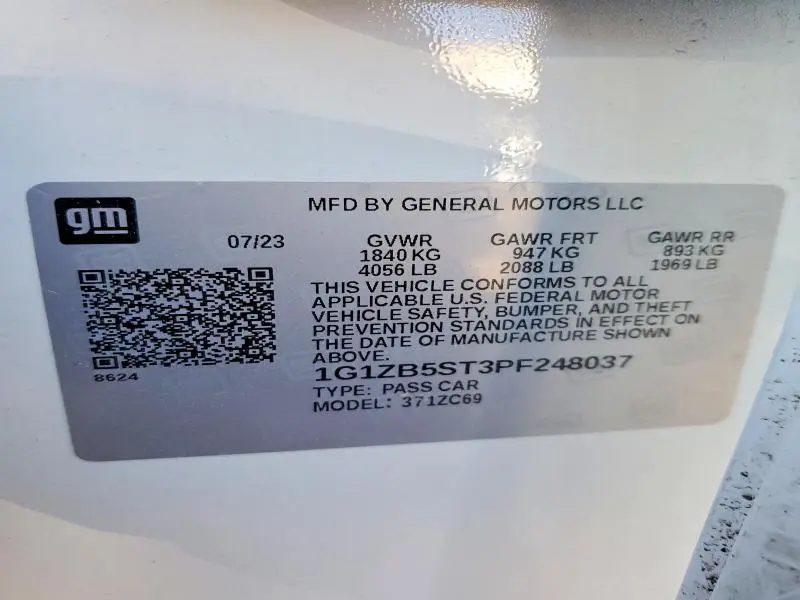 2023 CHEVROLET MALIBU LS  