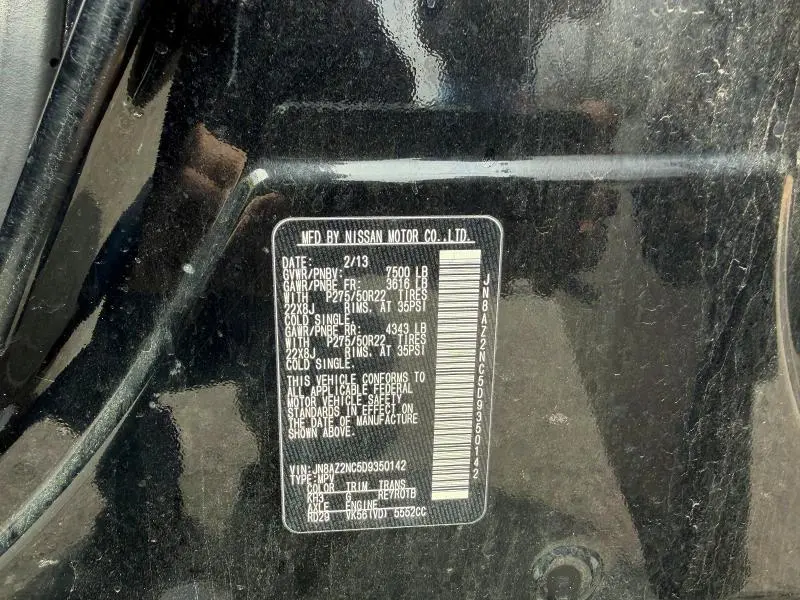 2013 INFINITI QX56 BASE  