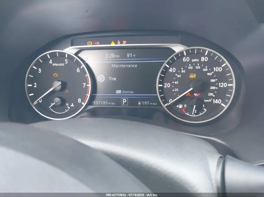 2019 NISSAN ALTIMA 2.5 SV