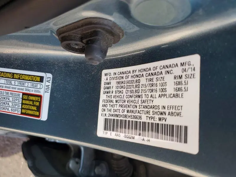 2014 HONDA CR-V LX  