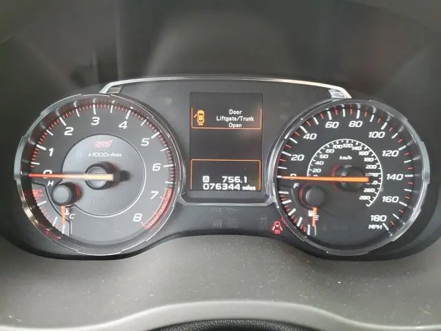 2018 SUBARU WRX STI  