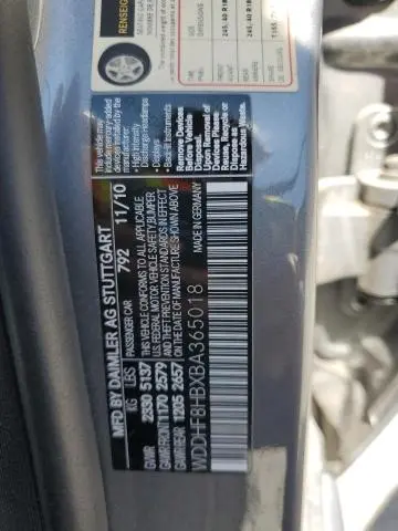 2011 MERCEDES-BENZ E 350 4MATIC  