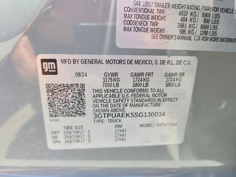 2025 GMC SIERA   