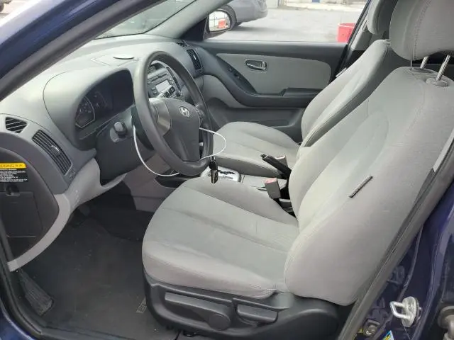 2010 HYUNDAI ELANTRA BLUE  