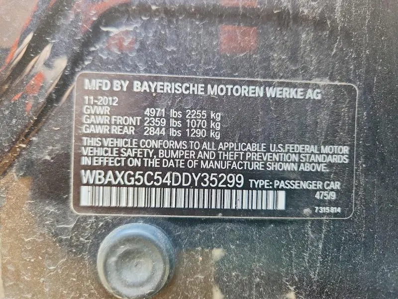 2013 BMW 528 I  