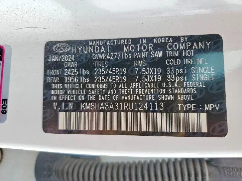 2024 HYUNDAI KONA N LINE  