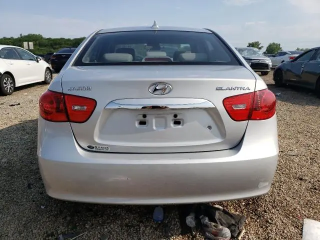 2010 HYUNDAI ELANTRA BLUE  