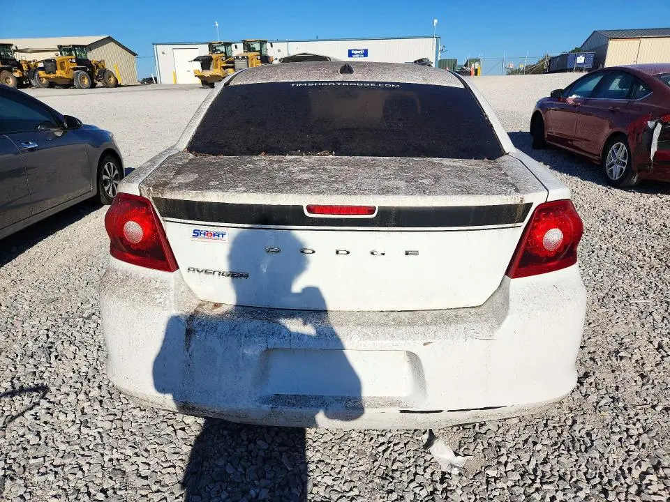 2012 DODGE AVENGER SXT  