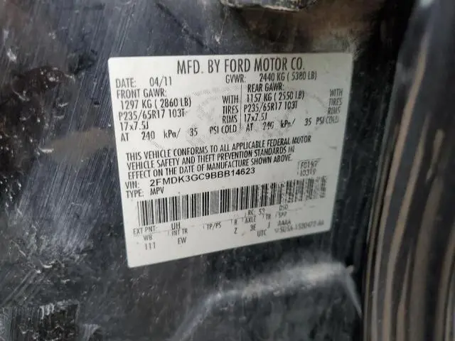 2011 FORD EDGE SE  