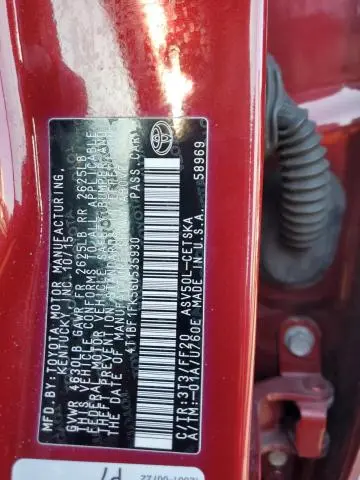 2016 TOYOTA CAMRY LE  