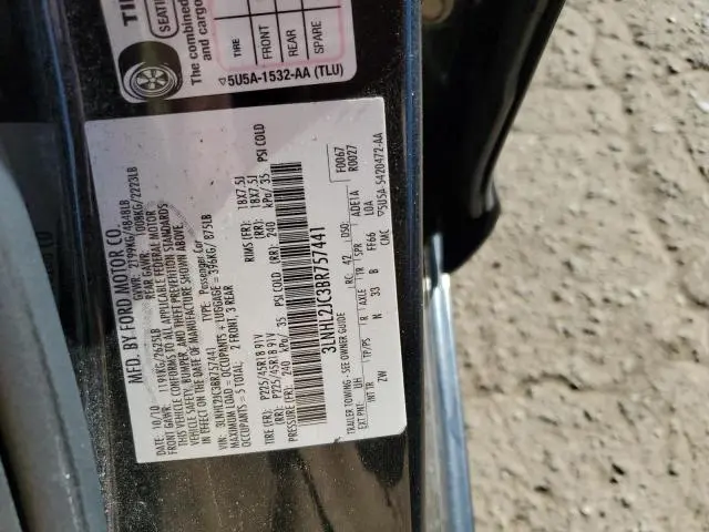2011 LINCOLN MKZ   