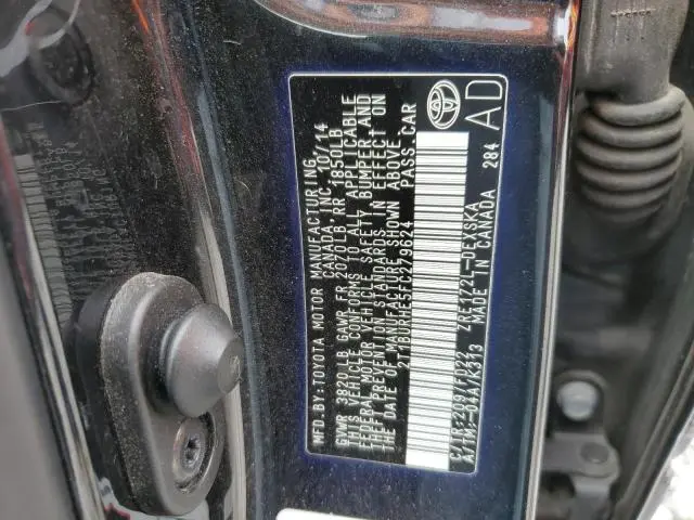 2015 TOYOTA COROLLA L  