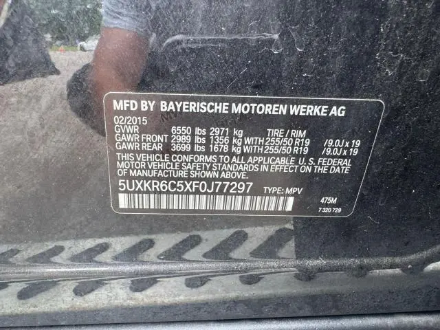 2015 BMW X5 XDRIVE50I  