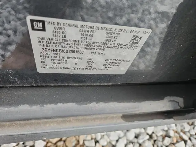 2013 CADILLAC SRX LUXURY COLLECTION  