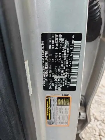 2014 HYUNDAI SANTA FE SPORT   