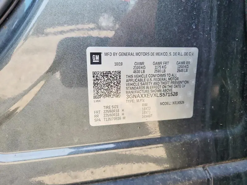 2020 CHEVROLET EQUINOX PREMIER  