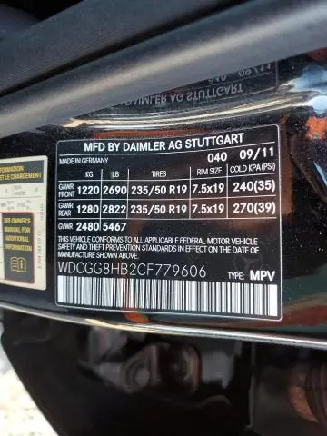 2012 MERCEDES-BENZ GLK 350 4MATIC  