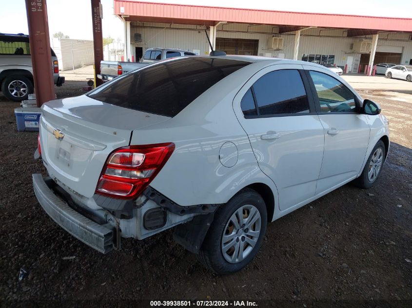 2017 CHEVROLET SONIC LS AUTO