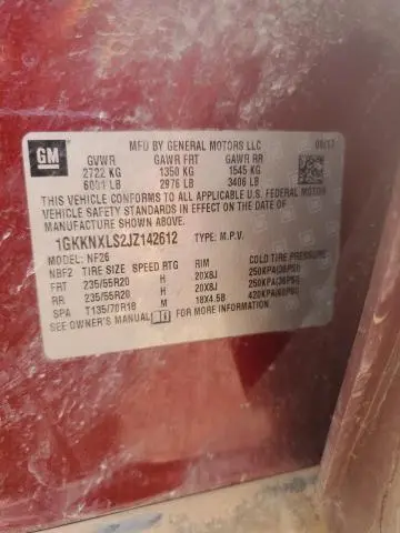 2018 GMC ACADIA DENALI  