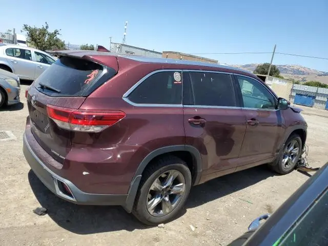 2018 TOYOTA HIGHLANDER LIMITED  