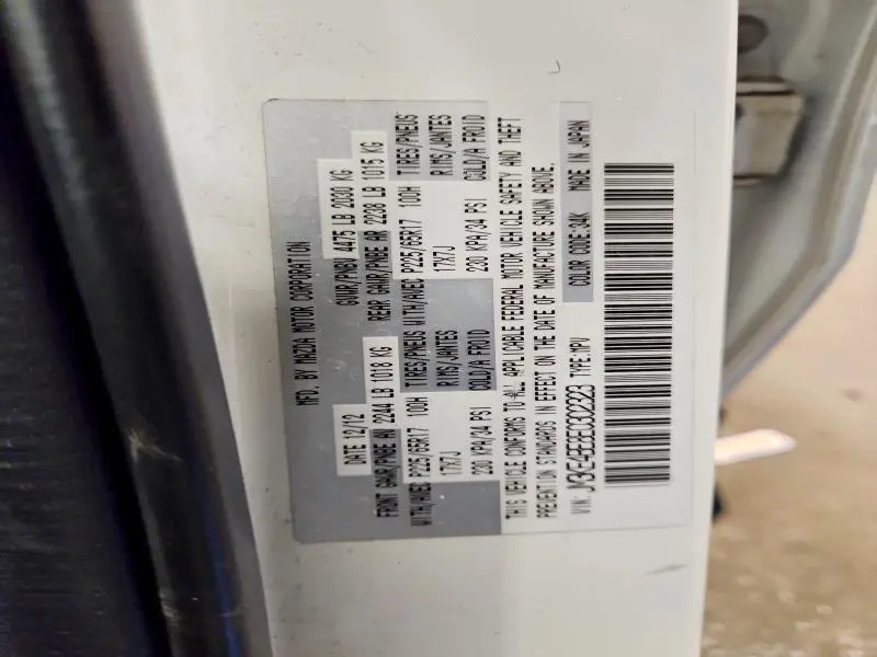 2014 MAZDA CX-5 SPORT  