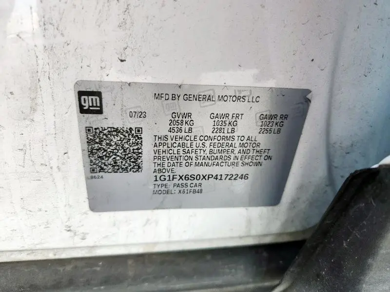 2023 CHEVROLET BOLT EV 2LT  